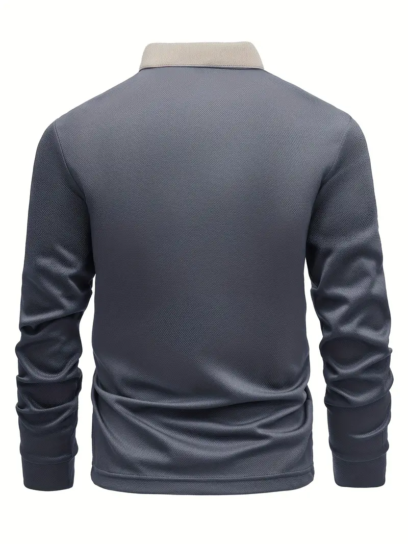 Lightweight Polo Sweater