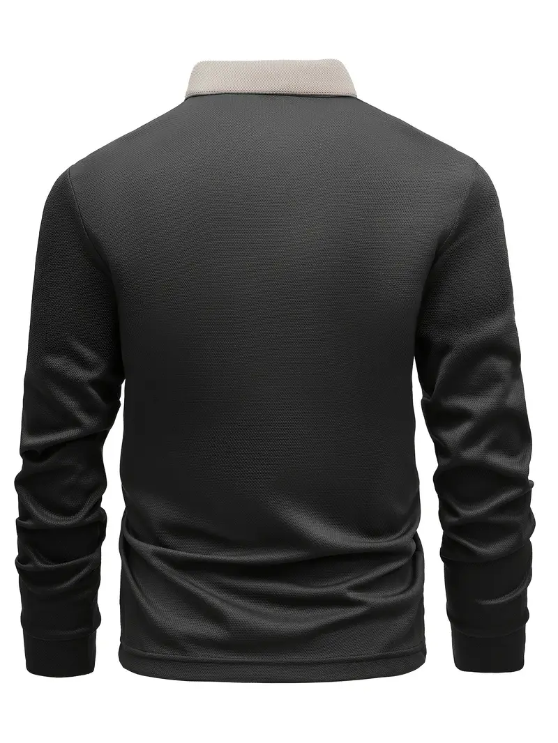 Lightweight Polo Sweater