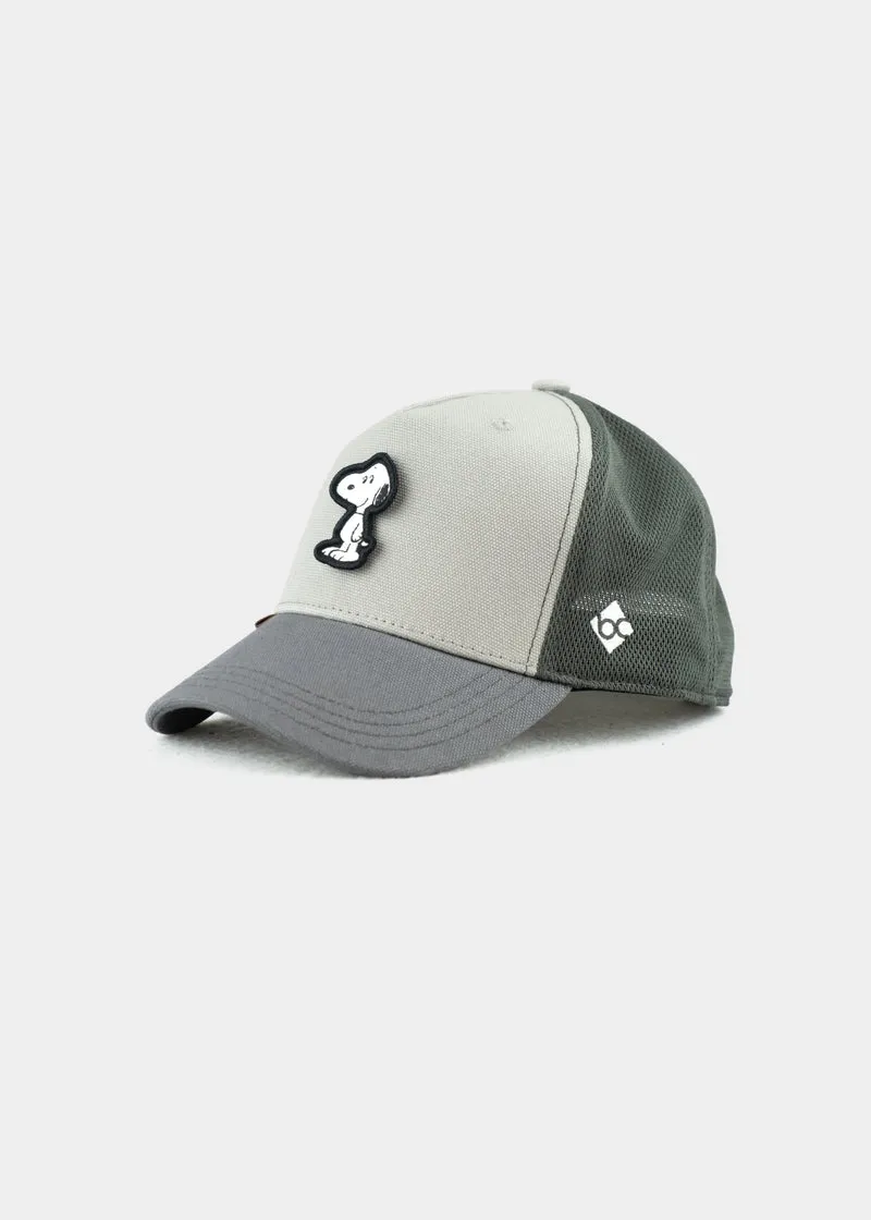 BAVARIAN CAPS PEANUTS Transformer Curved Cap mit 3 Patches