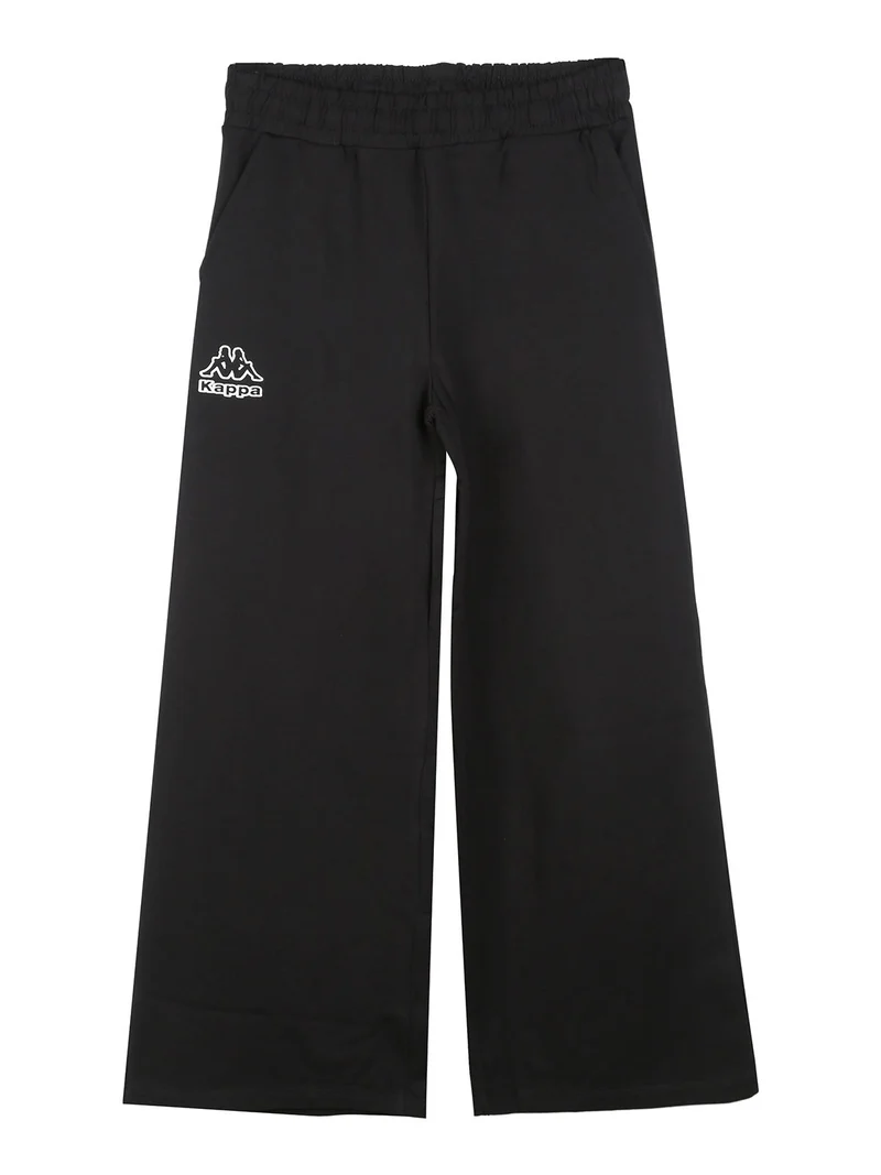Completo tuta da ragazza 2 pezzi con cappuccio e zip - nero