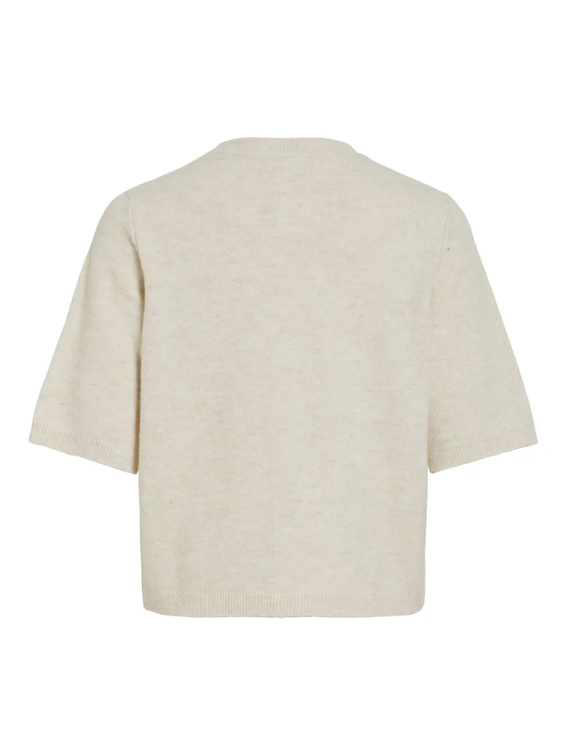 VILIGA 2/4 O-NECK KNIT CARDIGAN - NOOS