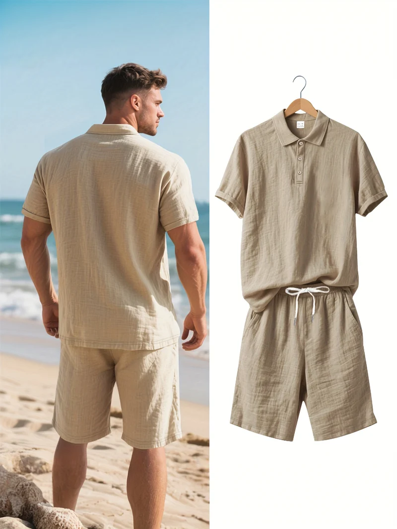Linen Men's Set