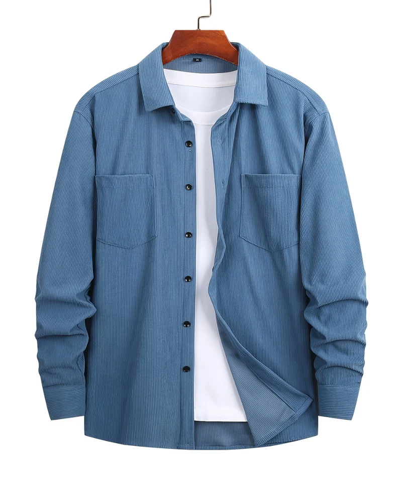 Casual Corduroy Cardigan