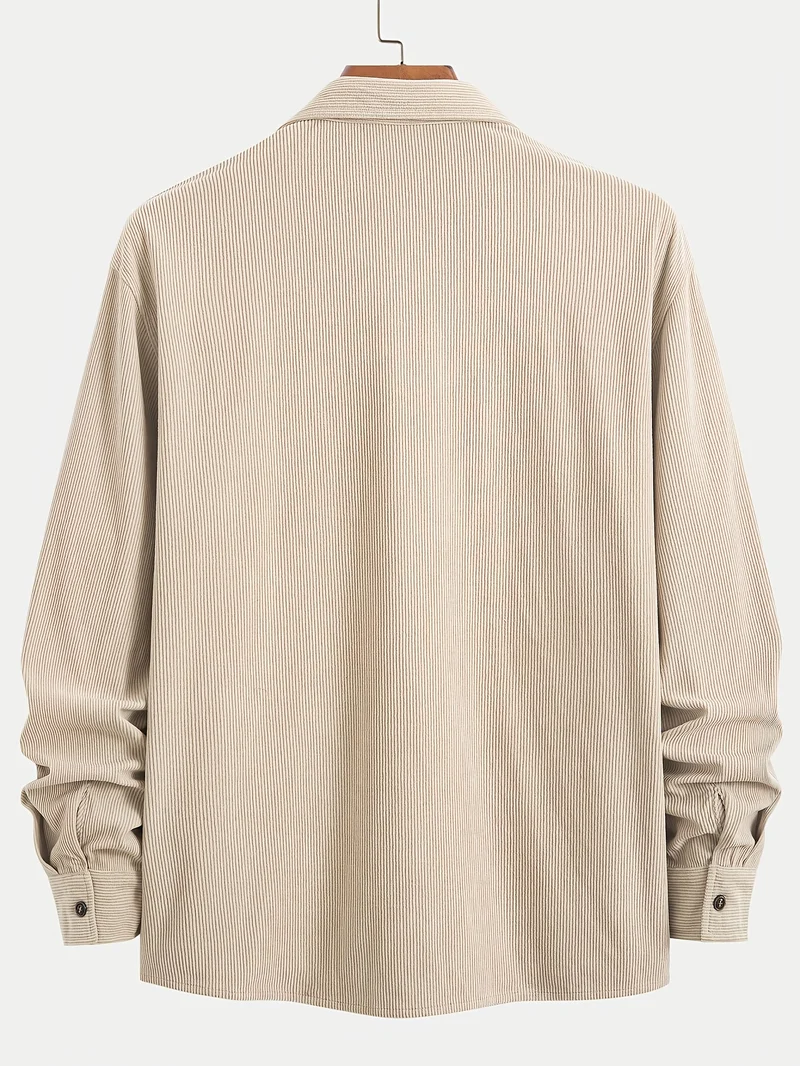Casual Corduroy Cardigan