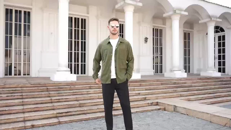 Casual Corduroy Cardigan