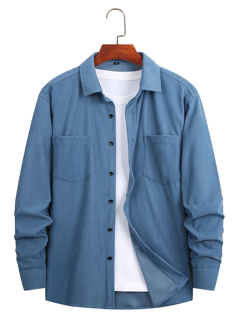 Casual Corduroy Cardigan