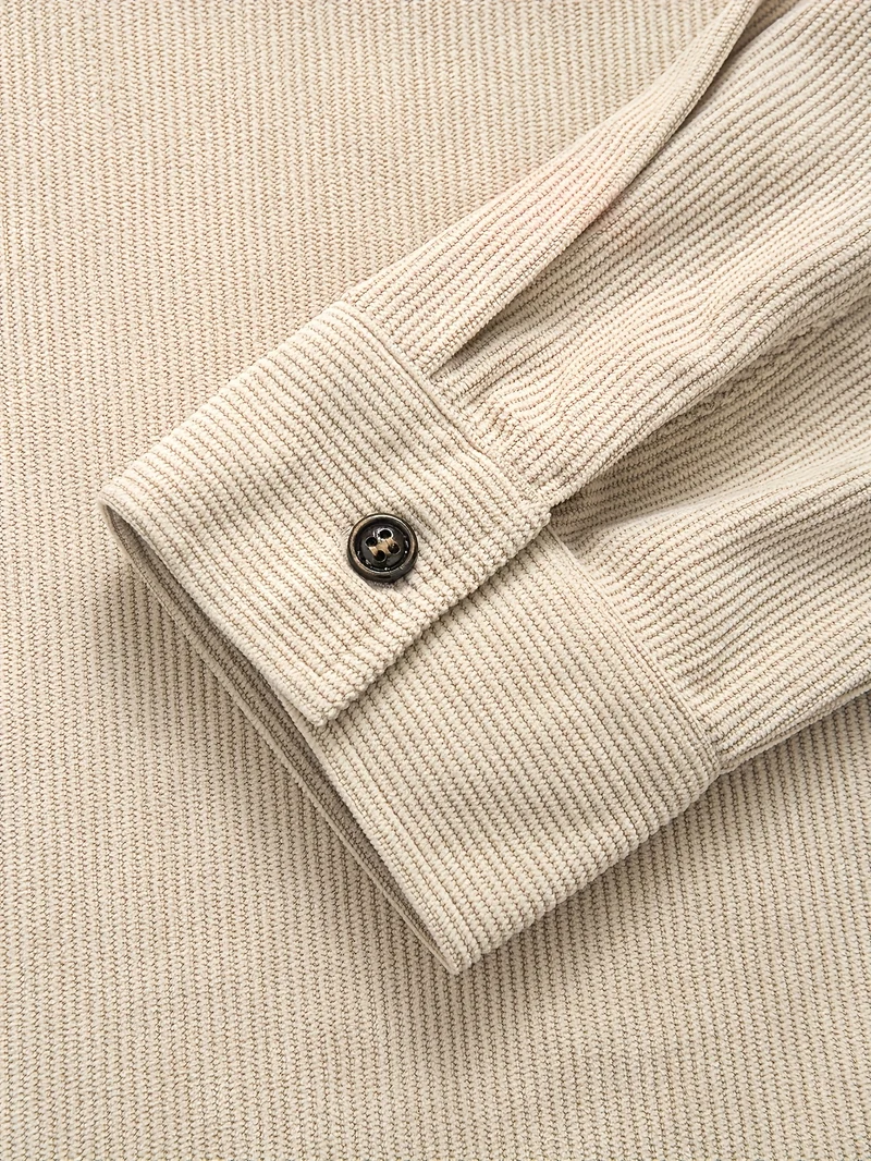 Casual Corduroy Cardigan
