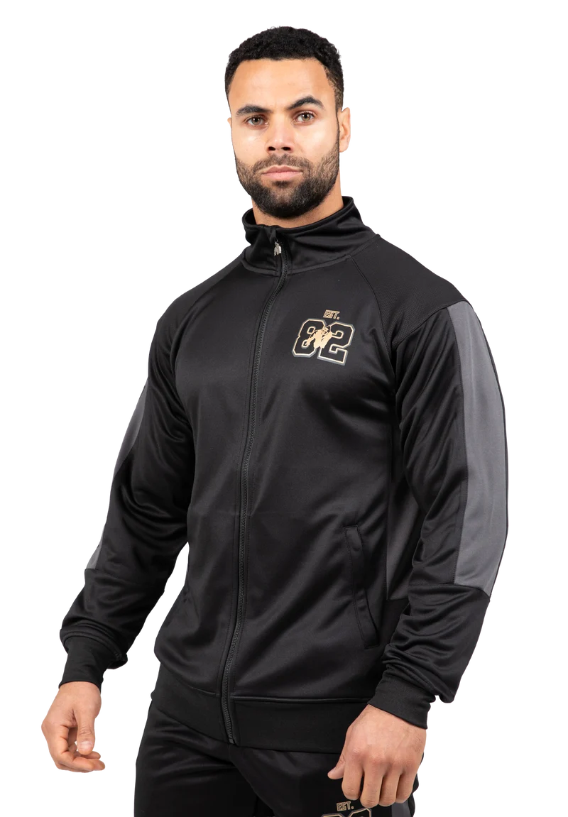 Devon Training Jacket - Black/Gray