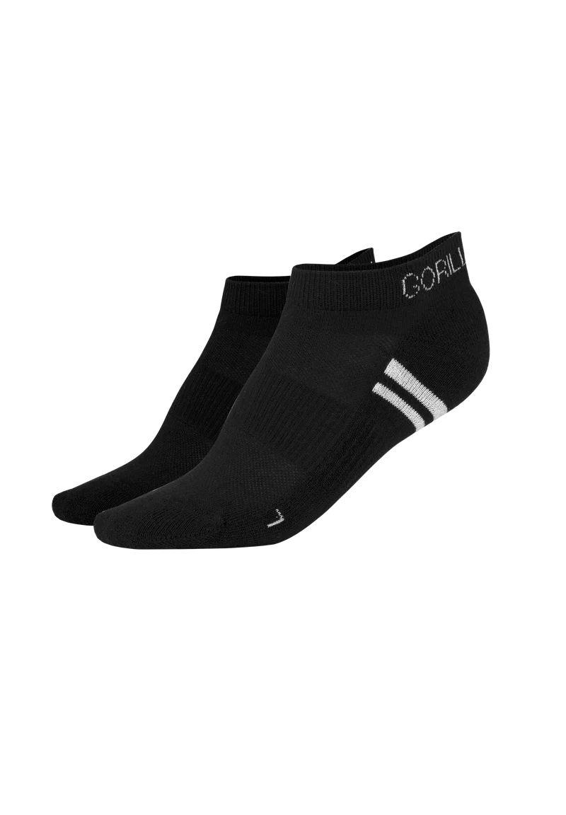 Quarter Socks 2-Pack - Black