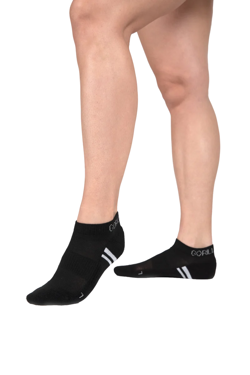 Quarter Socks 2-Pack - Black