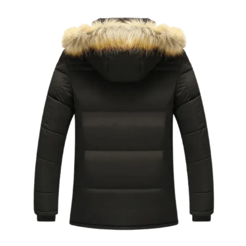 Elegant Padded Fleece Winter Jacket