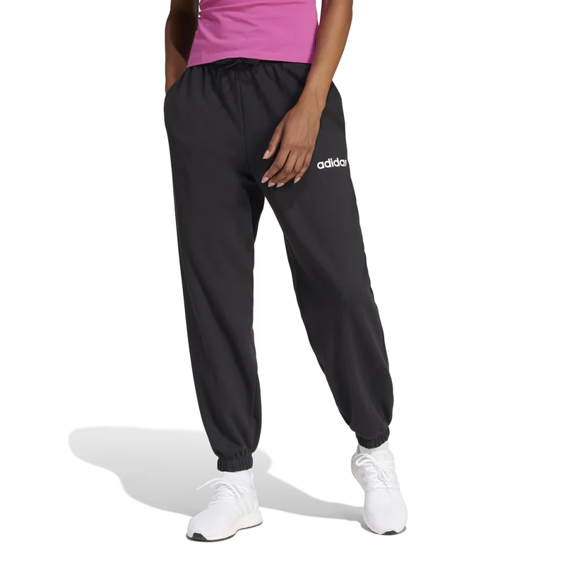 ADIDAS W LIN FT CF PT Freizeit-Hose aus French Terry
