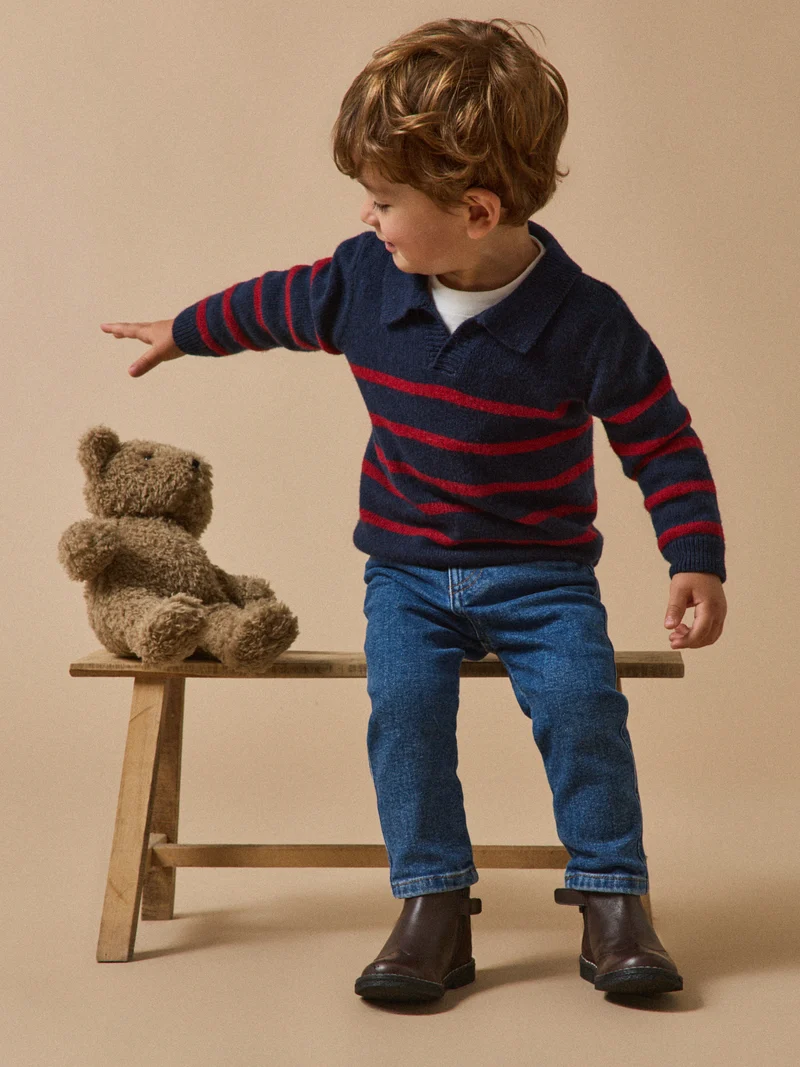 Babystiefelchen, Leder, verziert