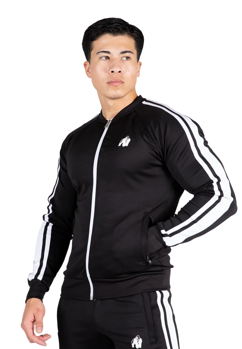 Riverside Track Jacket - Black