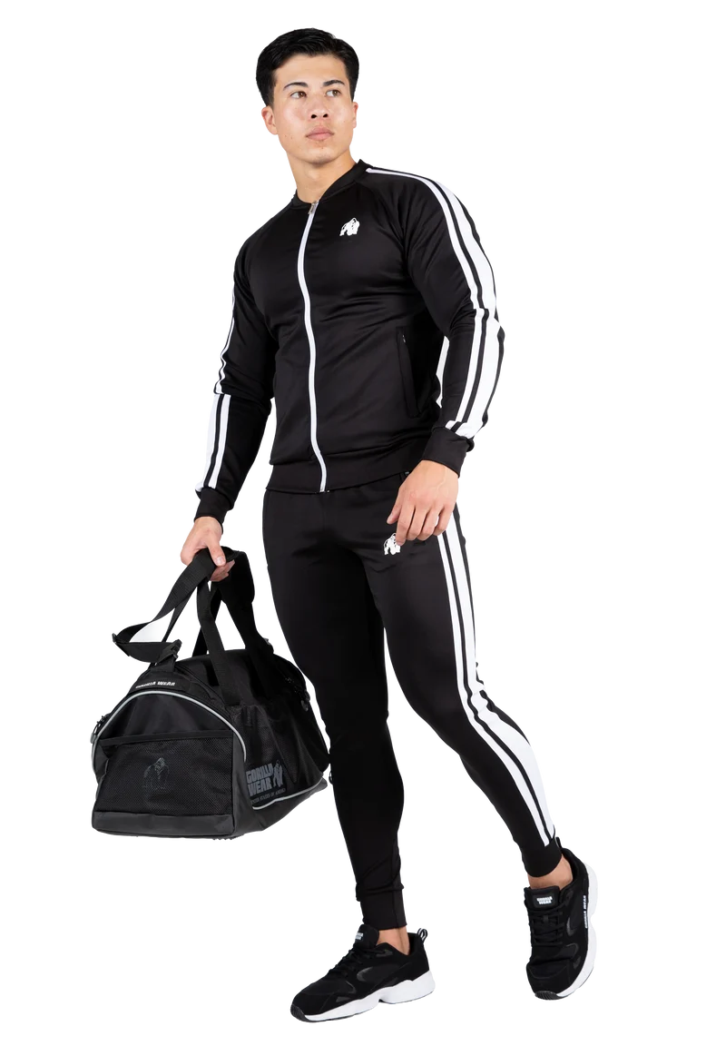 Riverside Track Jacket - Black