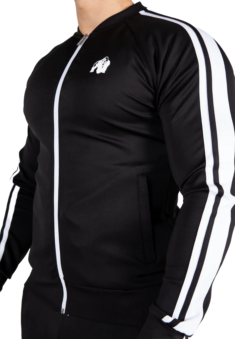 Riverside Track Jacket - Black