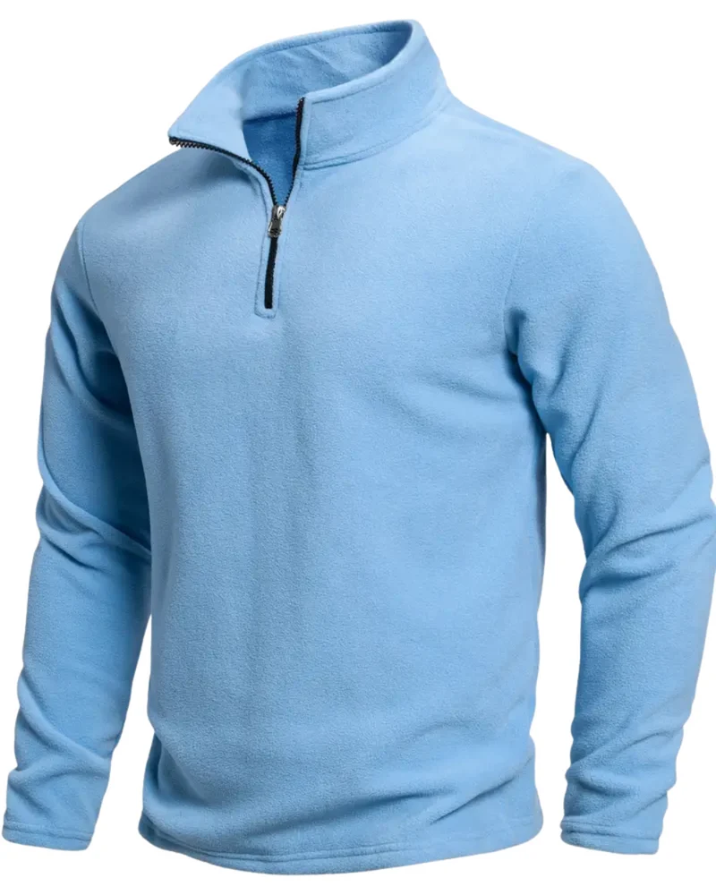 Long Sleeve Zip Sweater