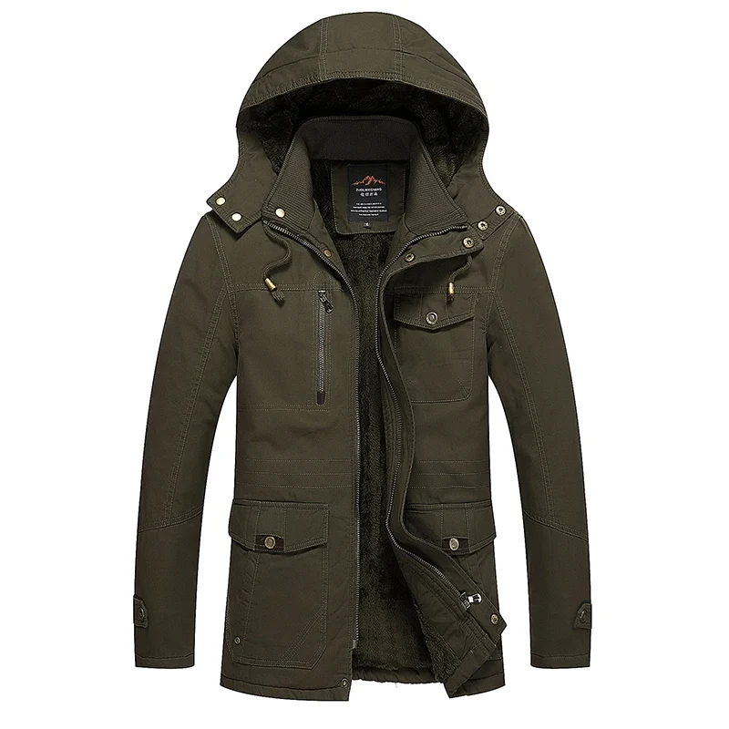 Elegant Cotton Padded Winter Jacket