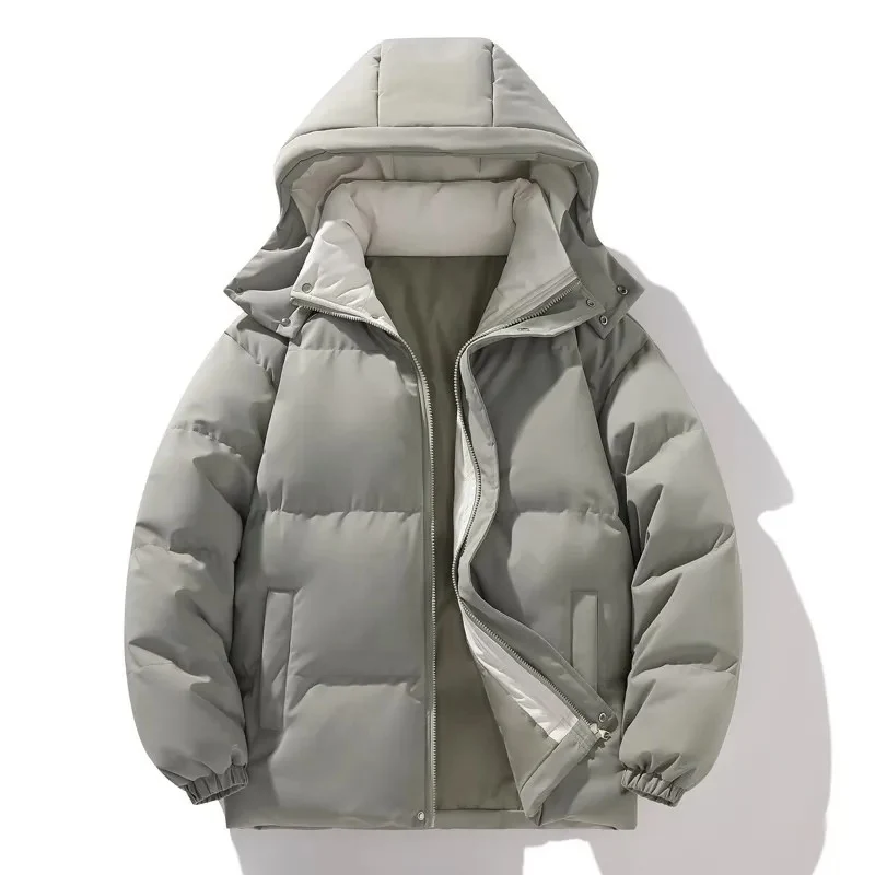 Elegant Hooded Men's Jacket