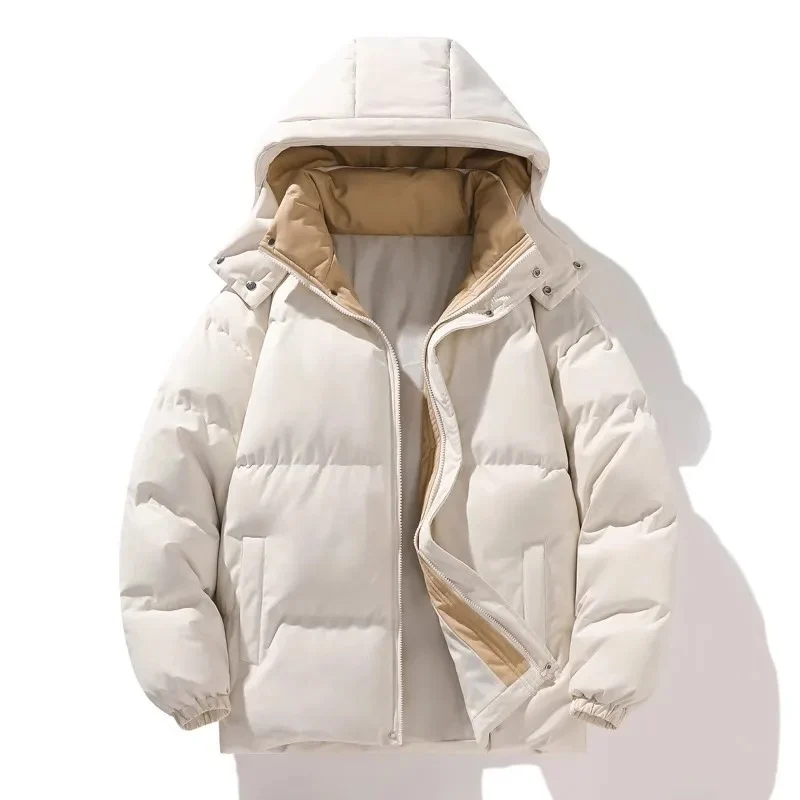 Elegant Hooded Men's Jacket