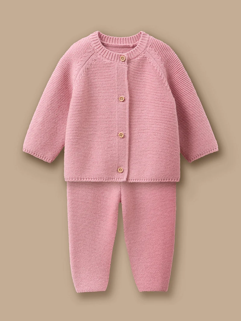 BabyCardigan aus Bio-Baumwolle