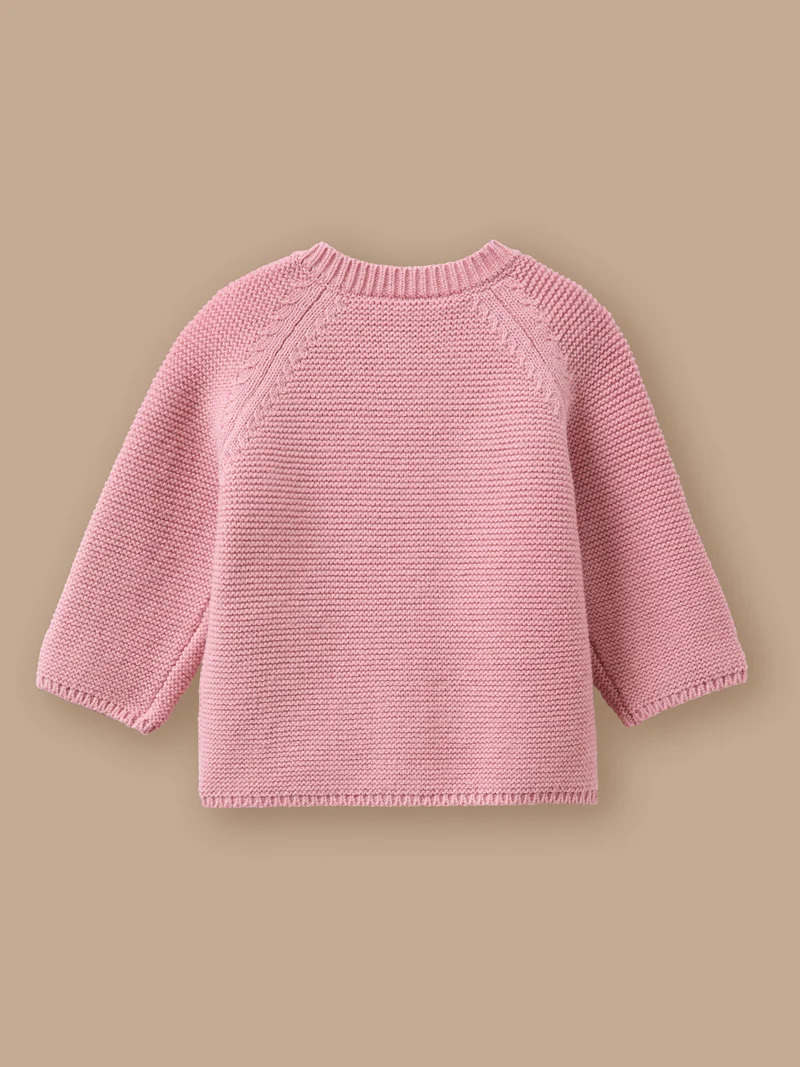 BabyCardigan aus Bio-Baumwolle