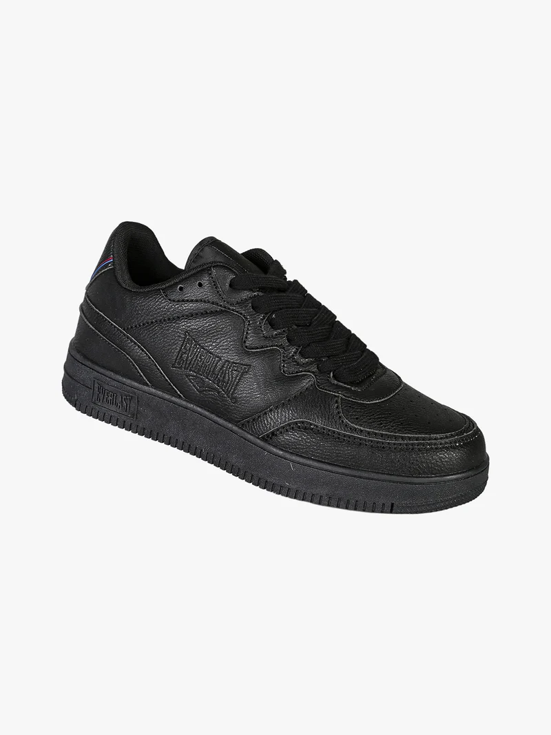 Sneakers donna stringate - nero