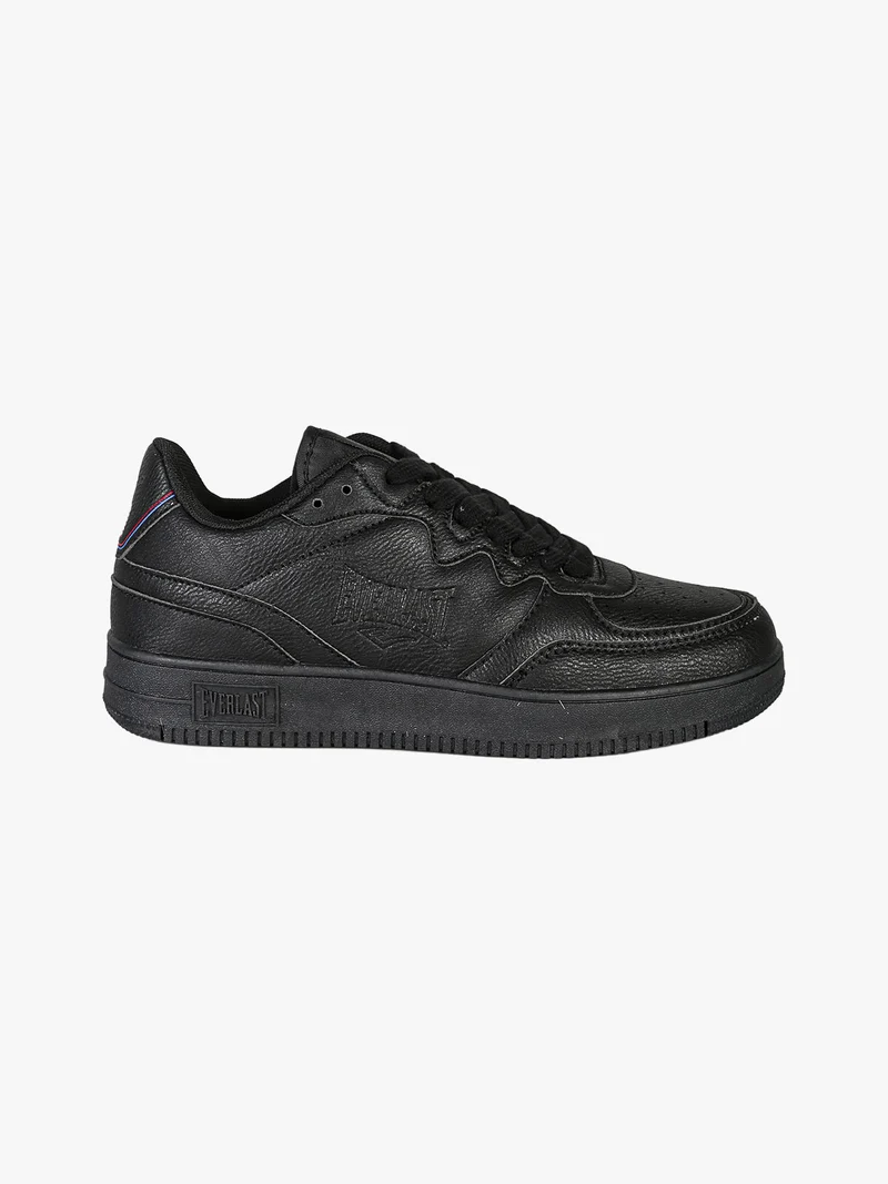 Sneakers donna stringate - nero