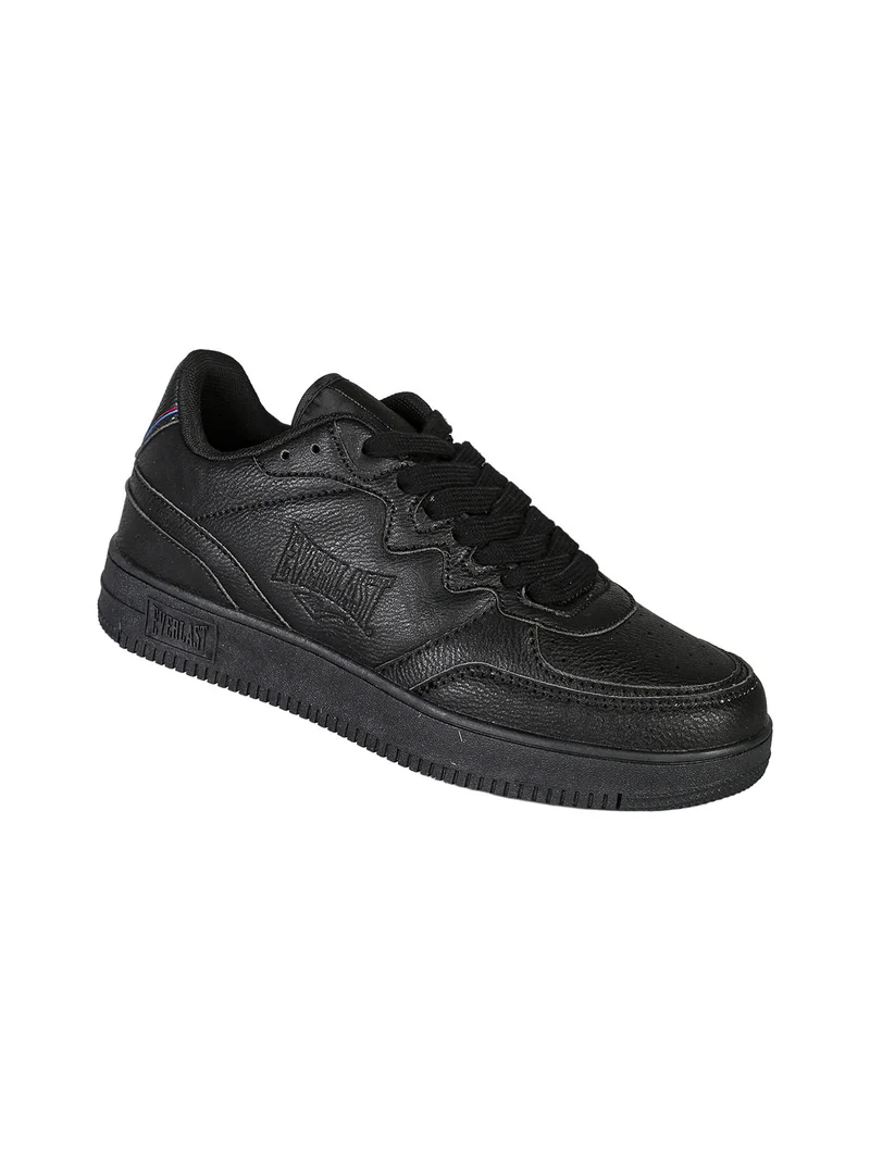 Sneakers donna stringate - nero