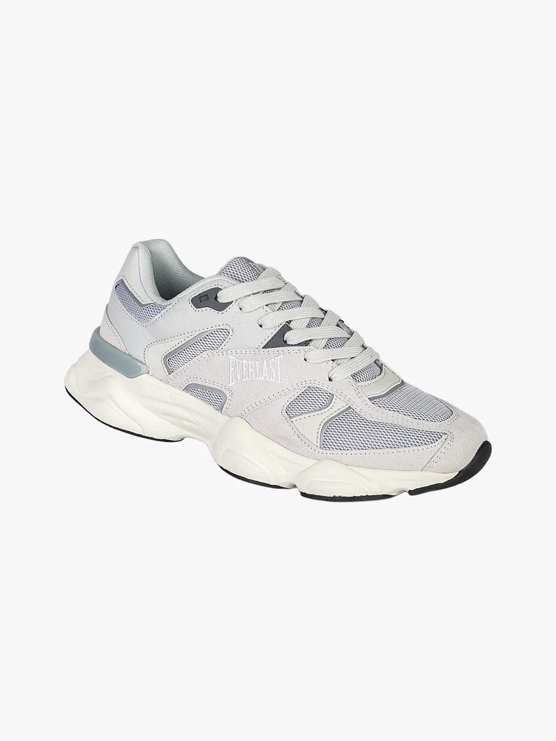 Sneakers sportive da uomo con suola alta - grigio