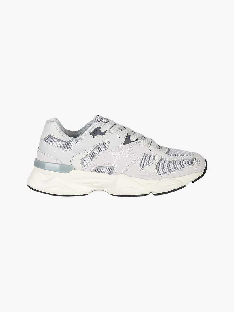 Sneakers sportive da uomo con suola alta - grigio