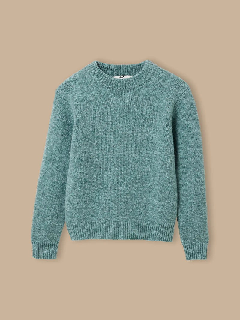 Jungenpullover aus Merino-Wolle