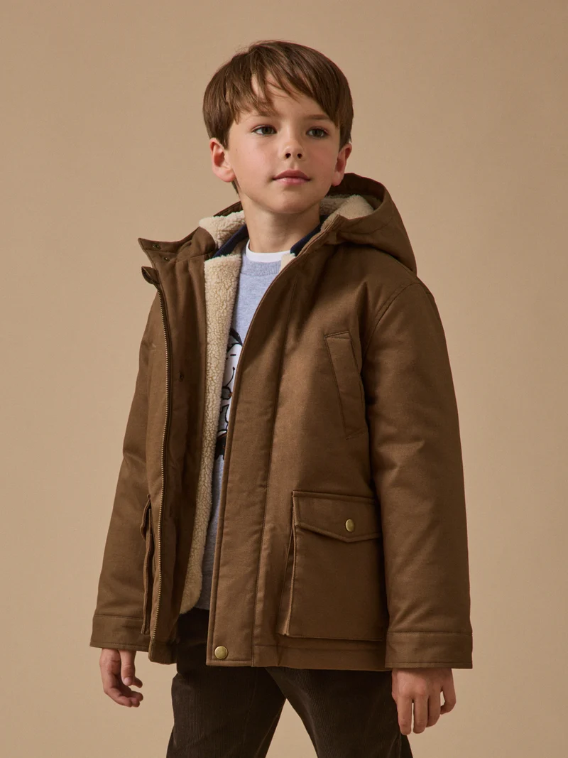 Jungen-Parka, 3-in-1