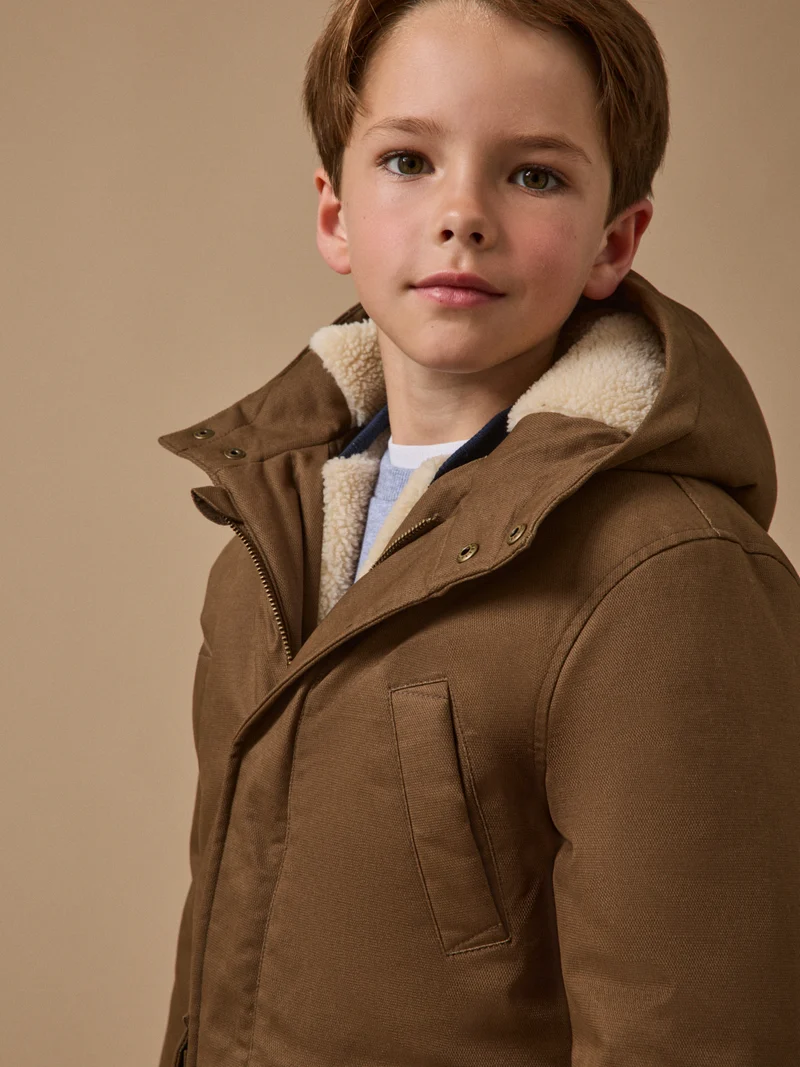 Jungen-Parka, 3-in-1