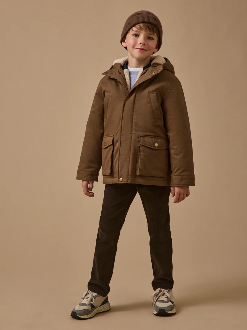Jungen-Parka, 3-in-1