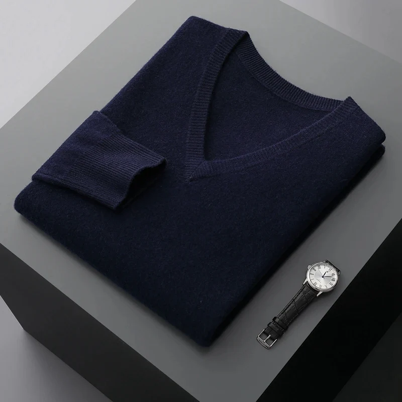 Wool V-Neck Sweater