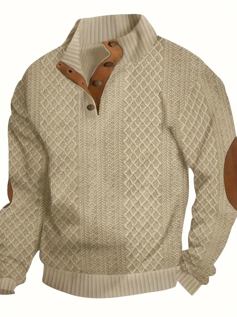 Elegant Button Sweater