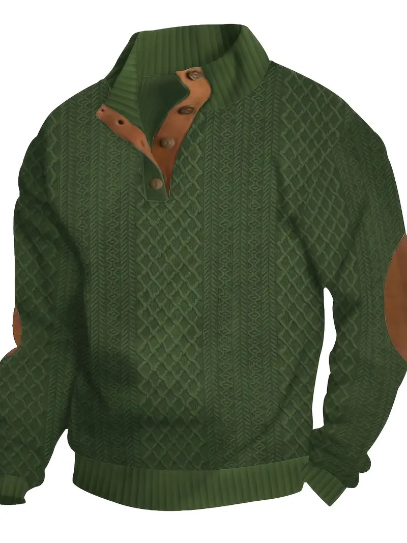 Elegant Button Sweater