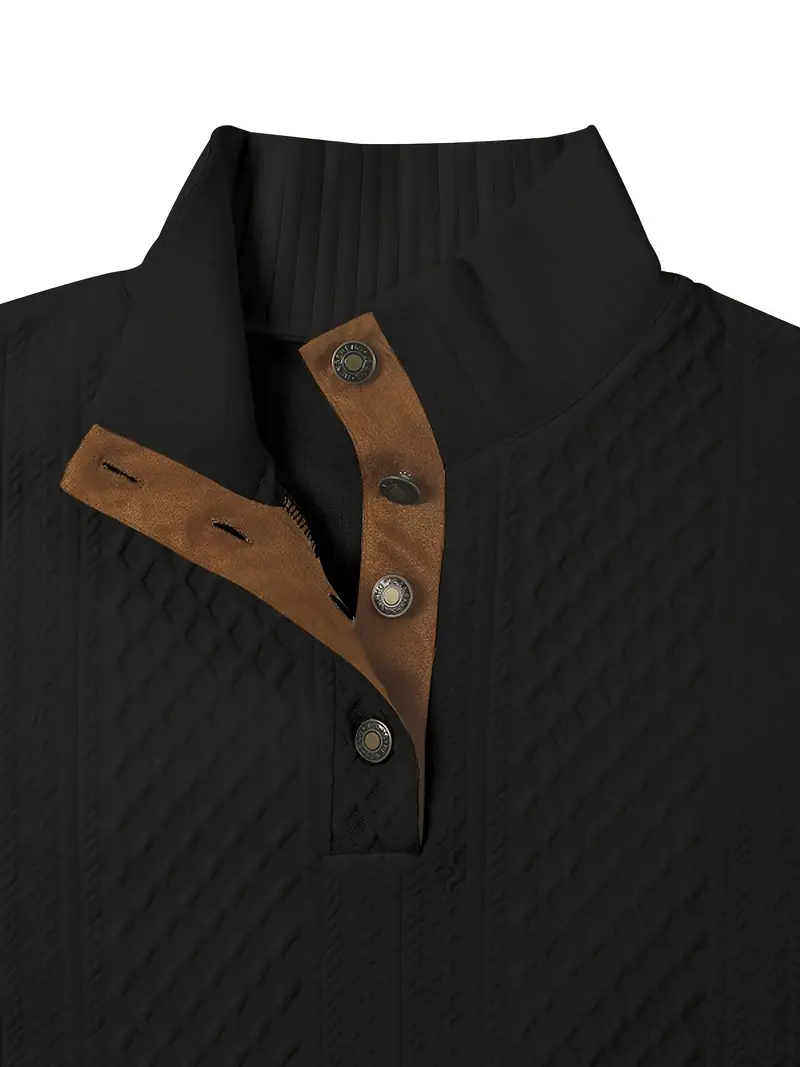 Elegant Button Sweater