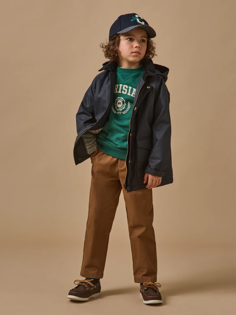 Jungen Relax-Hose aus Twill