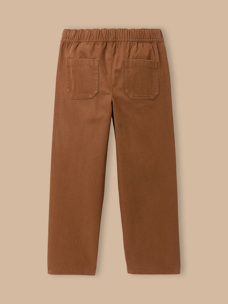 Jungen Relax-Hose aus Twill
