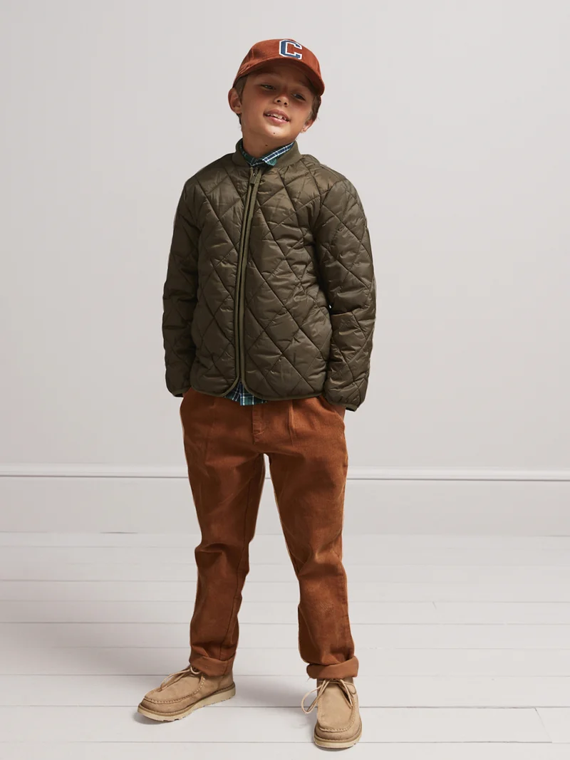 Jungen-Parka, gesteppt