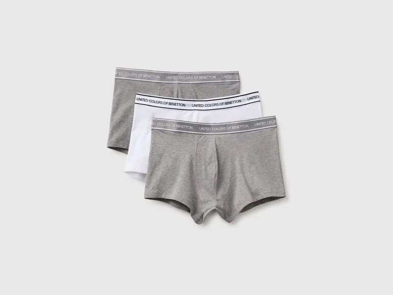 Dreier-Set Boxershorts mit Logo-Gummizug