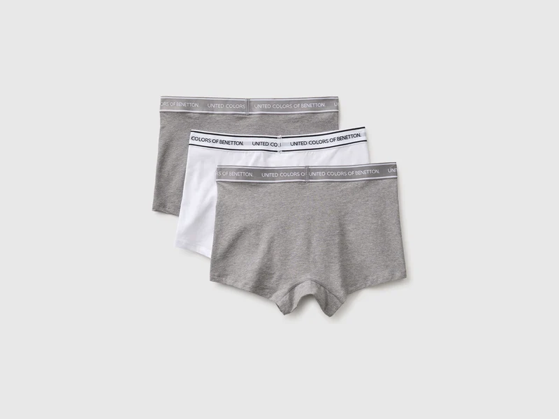 Dreier-Set Boxershorts mit Logo-Gummizug