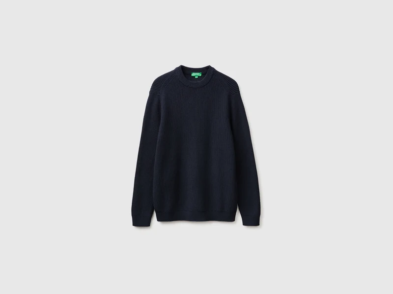 Pullover aus Wollmischung in regulärer Passform