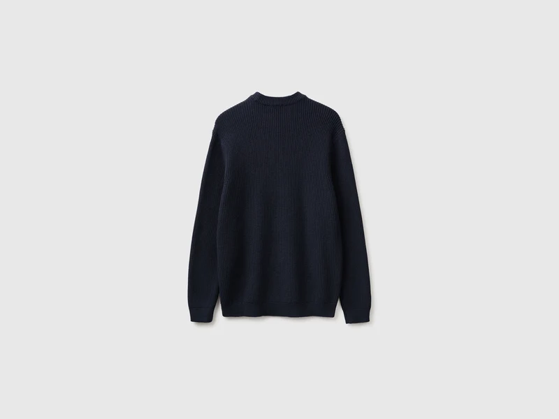 Pullover aus Wollmischung in regulärer Passform