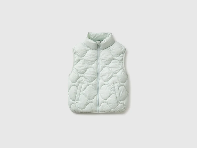Wattierte, ärmellose Jacke