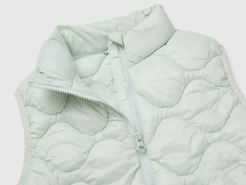 Wattierte, ärmellose Jacke