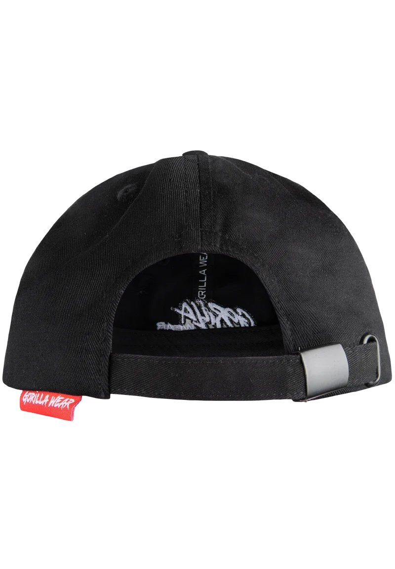 Galway Distressed Cap - Black