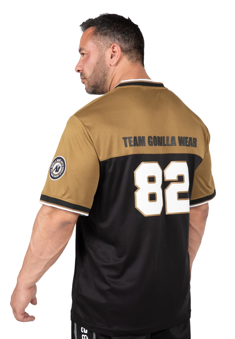 Trenton Football Jersey - Black/Gold